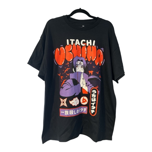 Naruto Shippuden Naruto Itachi Bubble T-Shirt NEW size XL - Picture 3 of 5